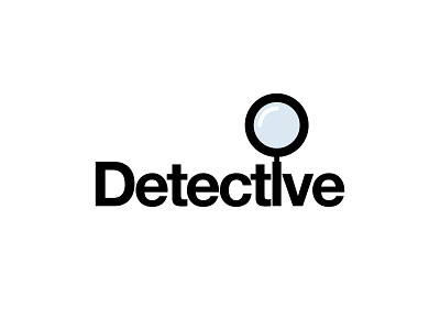 Detective⁠ Wordmark Logo Type Design