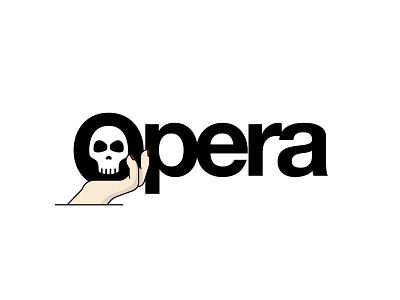 "Opera" Wordmark Logo Concept Design