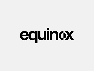 Equinox Wordmark Logo Design Concept