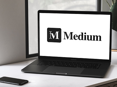 Medium Monogram Logo Mark & Wordmark Redesign⁠