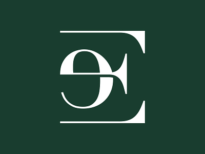 Letter E Monogram Logo Design / Fashion Clothing Company branding e logo letter e logo logo design logo mark mark minimal minimalist modern logo monogram monogram logo
