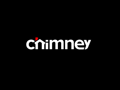 Chimney Wordmark Letter Mark Logo Design⁠