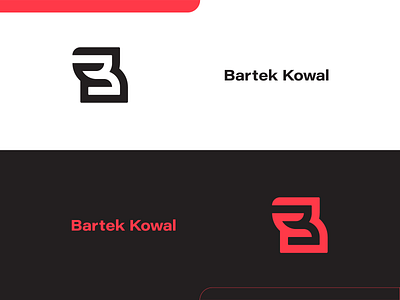 B Letter Logo Colour Variations // Personal Branding