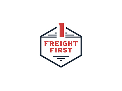 Freight First branding design logo