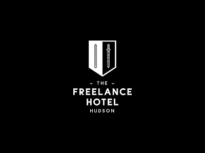 Freelance Hotel branding design logo