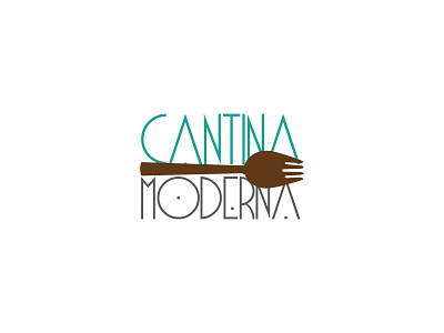 Cantina Moderna branding design logo