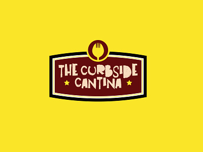 Curbside Cantina branding design logo