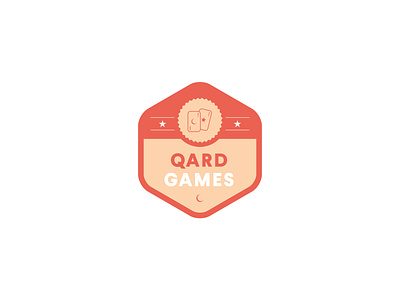 Qard Games branding design logo