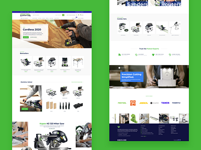 The Festool Superstore E-Commerce Design