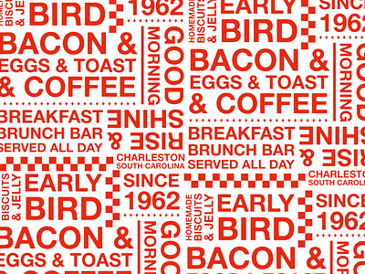 Brunch Diner Pattern Concept