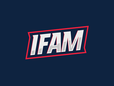 IFAM branding design illustrator logo martial art