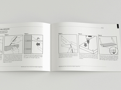 Manual de Arreglos design domestic editorial illustration instruction manual technical drawing
