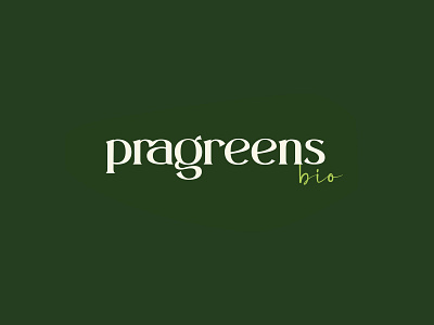 Logo design / pragreens brand branding corporate identity design erdwen greens icon design logo logo design logotype microgreens modern plants typo logo typography vector vegan vege vegetarian visual identity