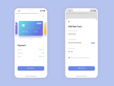 Daily UI #002 - Credit Card Checkout