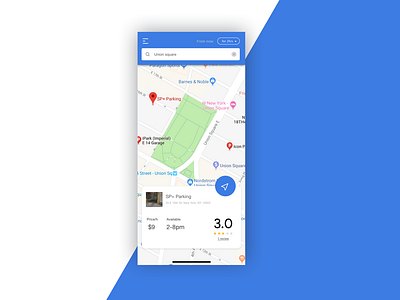 Daily UI 016 _ Parking app pop up