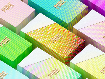 Delicious chocolate packaging concept