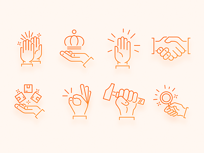 Hands Icons ecommerce hands hands icons icons website icons