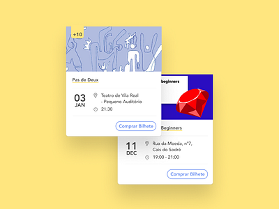 Eventa — Event Cards app app design card card design cards clean component culture design system event app events ticket ticket app tickets ui ux uxdesign uxui