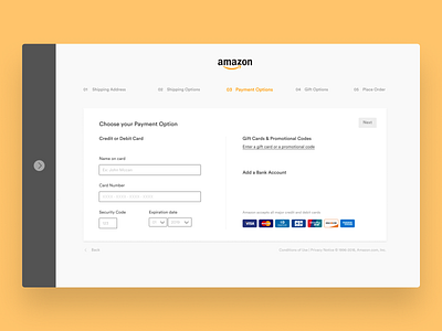 Amazon — Checkout