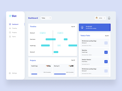 Slot — Productivity Tool