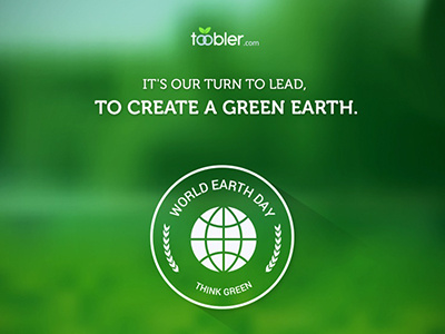 Earth Day earth earth day globe green toobler