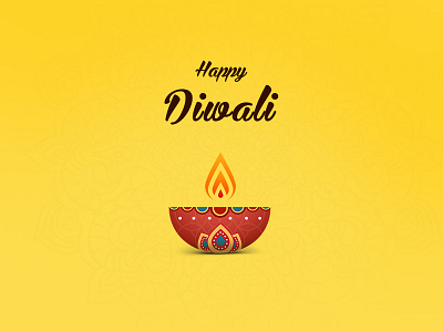 Diwali diwali festival light yellow