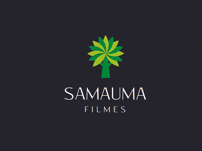 Branding black brand cinema film green logo tree