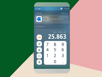 Daily UI 004 – a calculator! daily ui 004 dailyui dailyui 004 dailyui004 design digital illustration illustration ui uidesign