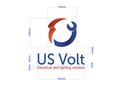 installation of the golden ratio 3d contractor design electric electrical goldenratio hvac logo mechanical volt