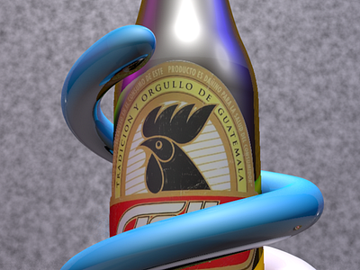 Beer 3d - cinema 4d short film 3d animation - Promoción c