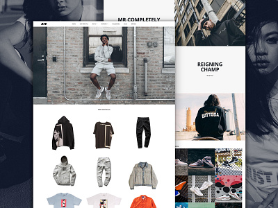 DTS Landing Page home page landing page shopify sneakerhead sneakers