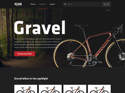 Shop - Category Gravel bike button cycle cycling dark gravel hero ridley shop