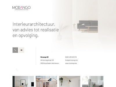 Morango contacts gallery homepage interior interior architecture photo subtle webdesign