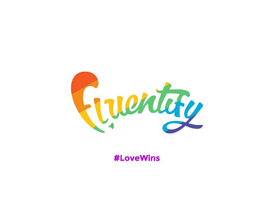 Fluentify 4 #‎LGBTPrideMonth‬ brand language learning lgbt logo usa