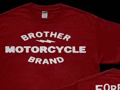 Brother Motorcycle brand shirt