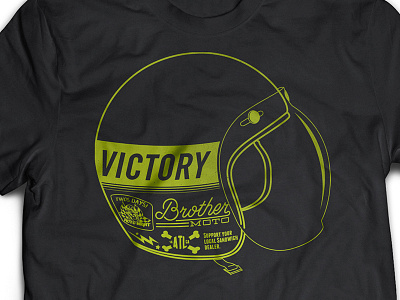 Victory Brother Moto atl atlanta helmet motorcycle victory