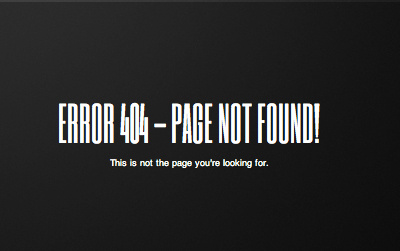 404 Nothing Found 404 dark not found star wars