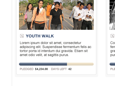 pledge widget light non profit pledge wordpress