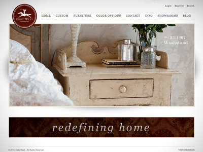Furniture manufacturer website