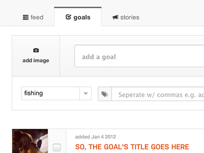 make a post editor goal post to do wordpress