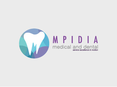 Mpidia medical and dental Logo branddesign brandid branding logo