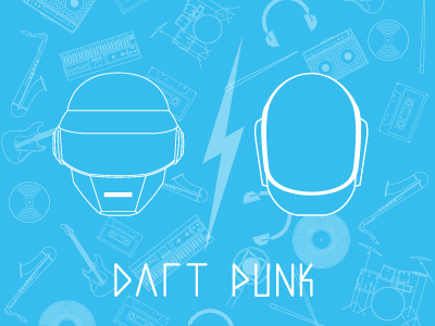 Daft Punk Illustration daft punk illustration