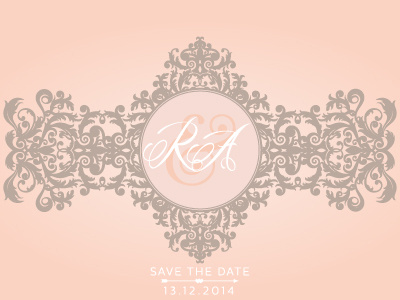 Wedding Save The Date Invite invite save the date. type wedding