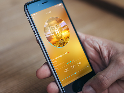 Ios Ui Concept  Music Rebound
