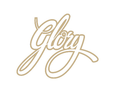 Hand Lettering - Glory hand lettering lettering letters type design typographic typography