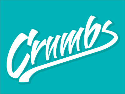 Hand Lettering : Crumbs