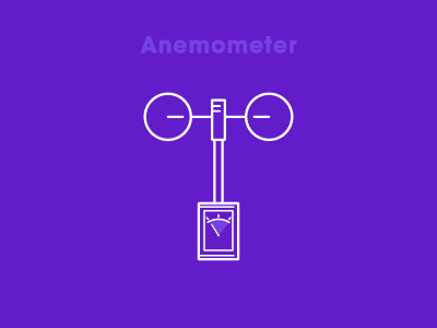 Anemometer Icon icon ui ui design