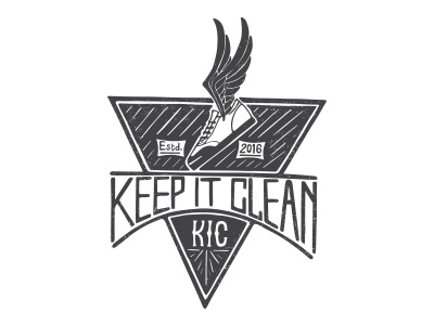 Keep It Clean Logo branding logo logo design