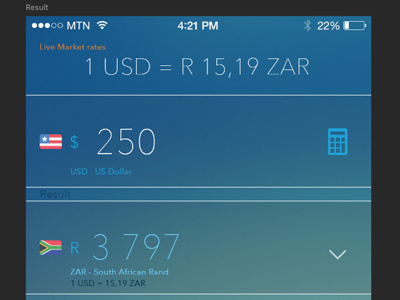 Zaka App : Live Market rate update app concept ui ux