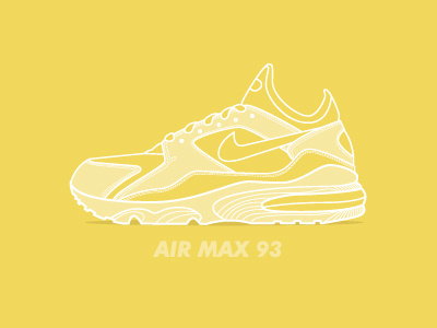 Air Max 93 airmax illustration sneaker sneaker illustration